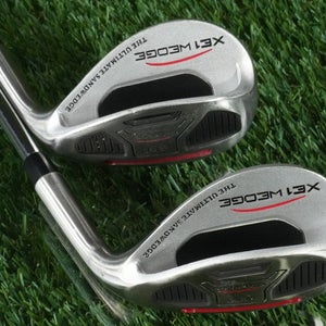 XE1 The Ultimate Wedges Set 59°, 65° Wedge Flex Steel Shafts ~ NICE!!