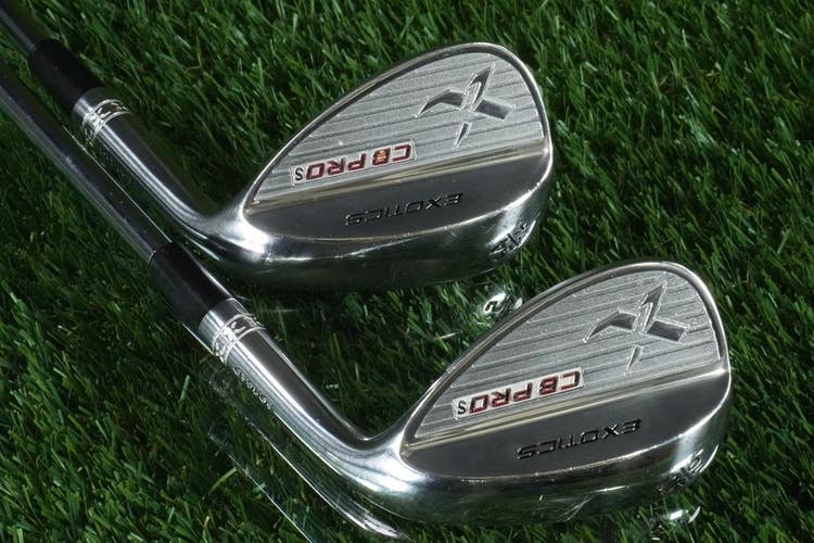 Exotics CB PROs Forged Wedges Set 50,54 True Temper Dynamic Gold Wedge Flex RH