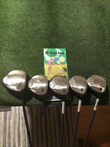 Callaway Ladies Big Bertha Steelhead III Woods Set (D, 3W, 5W, 7W, 11W) Graphite