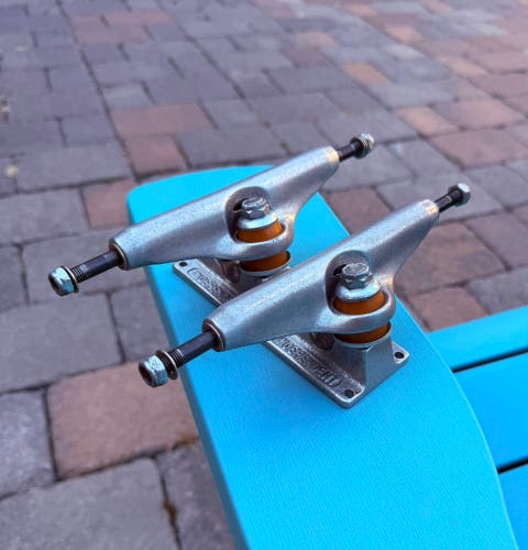 Vintage Stage 5 Independent 149 Skateboard Trucks 8.5” Axles Set of 2 USA Stamp