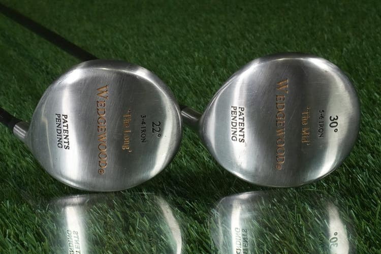 Wedgewood Hybrids Iron Set The Mid  30 5-6 + The Long 22 3-4 ~ Regular Flex RH