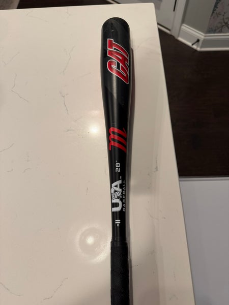 2021 Marucci CAT Alloy USABat Certified Bat (-11) 17 oz 28" (Used)
