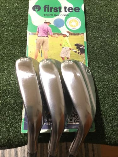 Titleist Left Handed Vokey Design SM7 Wedge Set (GW, SW, LW) Wedge & Stiff Steel