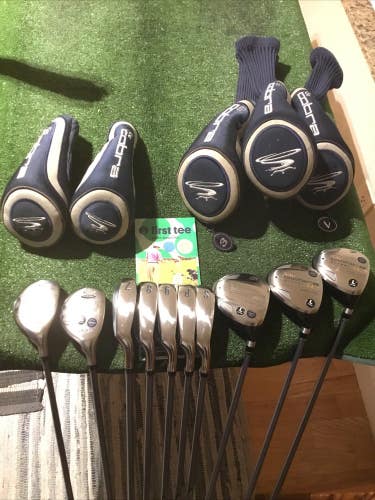 King Cobra Ladies Mixed Full Set (3W, 5W, 7W, 5H, 6H, 7-PW-SW) 50g Graphite READ