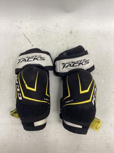 Used CCM SUPER TACKS Youth Elbow Pads MD 11851-S000046043