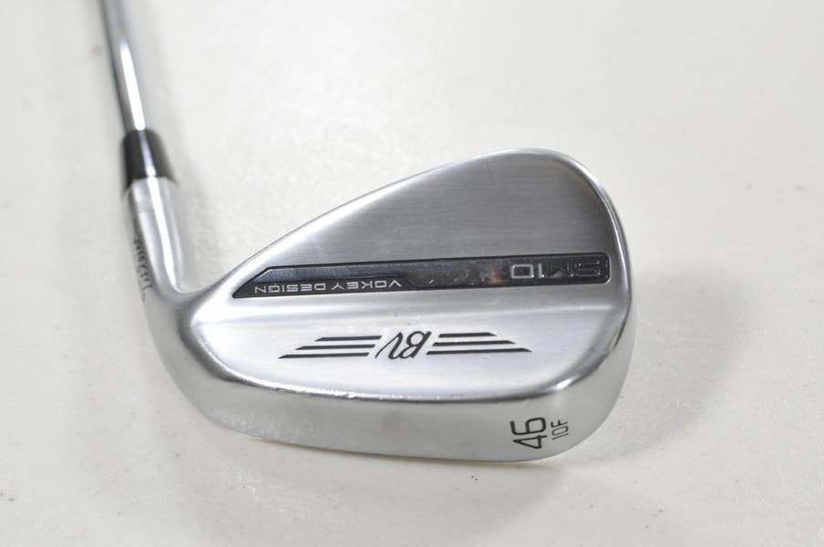 Titleist Vokey SM10 Tour Chrome 46*-10F Wedge Right BV Wedge Flex