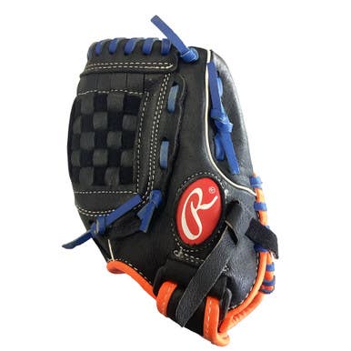 Used Rawlings SC100JD BB/SB Glove RH Throw Black 10" 11760-S000090916