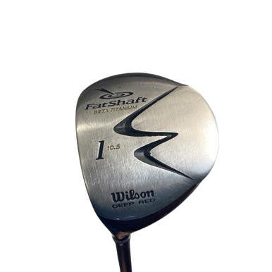 Used Wilson DEEP RED FAT SHAFT Mens Driver LH 10.5 Degree 11760-S000090905