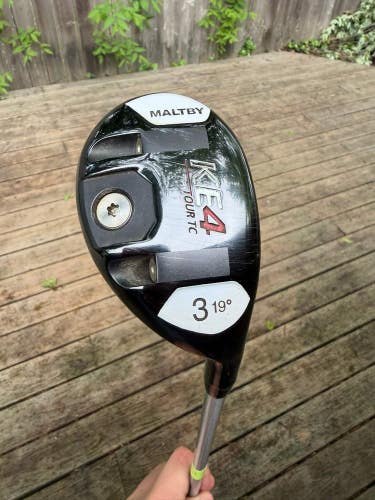 Maltby KE4 Tour TC 3 Hybrid 19 SteelFiber hls780 Regular Flex 40.5 +HC NICE