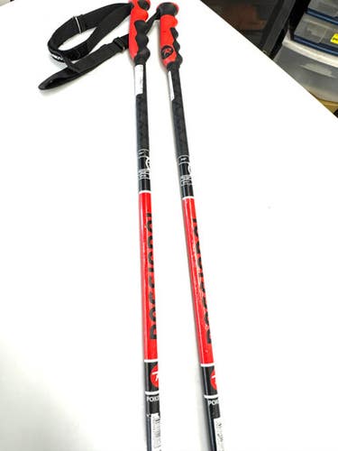 Used Rossignol ROSSIGNOL Mens DH Ski Pole Black 115 cm / 46 in 11860-S000307931