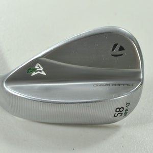 TaylorMade Milled Grind 4 Raw 58*-13 Wedge RH DG 115g Wedge Flex Steel # 211927