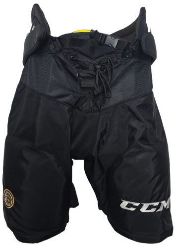 CCM HPTK Pro Stock Hockey Pants Medium Bruins Black NHL New (15242)