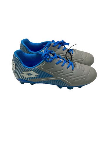 Used Lotto Soccer Cleats Grey Junior 05 11347-S000267962
