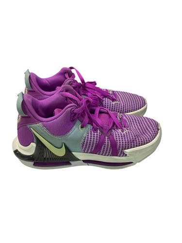 Used Nike LEBRON Basketball Shoes M Purple Senior 7.5 11347-S000267951
