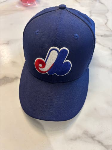 Montreal Expos Blue 7 1/4 New Era Hat (Used)