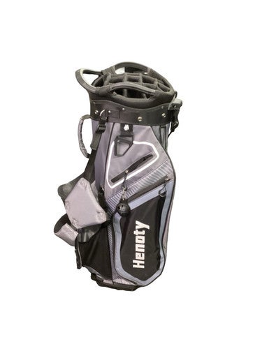 Used HENOTY 14 WAY GOLF BAG Mens Stand Bag Grey 11347-S000267926