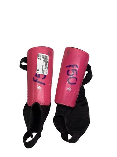Used Adidas Soccer Shin Guards Junior Pink SM 11347-S000267918