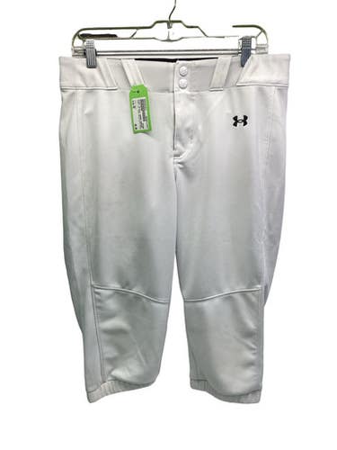 Used Under Armour UNDER ARMOUR WHITE PANTS BB/SB Pant Womens White MD 11347-S000267915