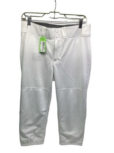 Used Mizuno MIZUNO WHT WOMENS BB/SB Pant Womens White LG 11347-S000267914