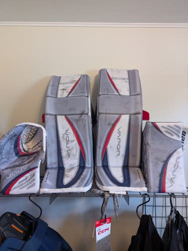 33"+2.5" Bauer Flylite Digi Print Full Right Goalie Set (Used)