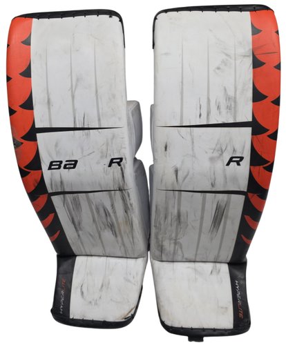 Bauer Vapor Hyperlite Pro Goalie Leg Pads Large 37+ Pro Stock NCAA (15257)