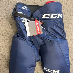 Junior Navy Large CCM Next Hockey Pants (New)