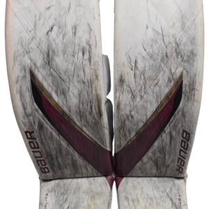 Bauer Vapor Hyperlite 2 Pro Goalie Leg Pads Large 37+ Pro Stock NCAA (15258)