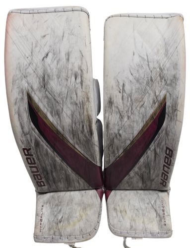 Bauer Vapor Hyperlite 2 Pro Goalie Leg Pads Large 37+ Pro Stock NCAA (15258)
