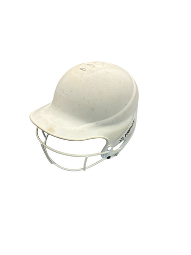 Used RIP-IT HELMET W/MASK Batting Helmet w/Mask White MD 11682-S000131452