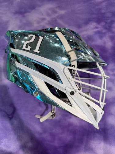 Silver Adult Cascade XRS Pro Helmet (Used)