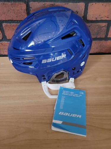 Bauer Re Akt 150 Hockey Helmet Senior Large Royal New with Tags
