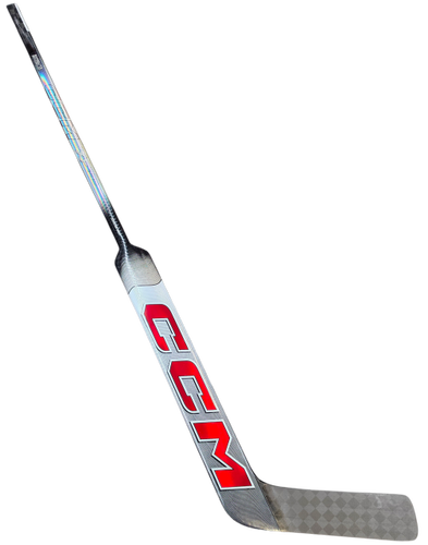 CCM XF Pro LH Pro Stock Goalie Stick Grip Mid Curve 25" Paddle NHL ZDA (15263)