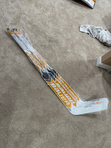 Senior Bauer Supreme Shadow Regular Goalie Stick 25" Paddle Pro Stock (New)