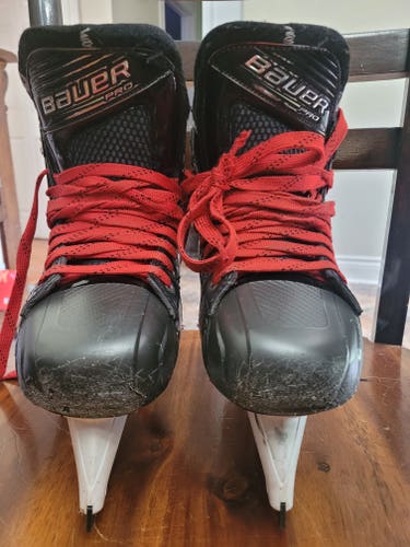 2022 Bauer Pro Hockey Goalie Skates Pro Stock 8 (Used)