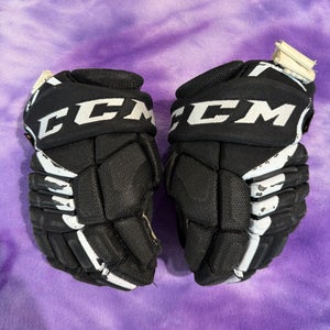 Black Junior CCM JetSpeed FT4 Gloves 11" (Used)