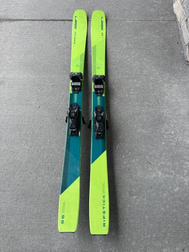 Men's Elan Ripstick 96 180 cm Skis With Tyrolia Attack 13 Bindings (Used)