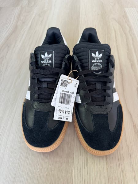 adidas gazelle silver green womens Adidas Skateboarding Puig Samba Shoe - Silver/Black main image 1