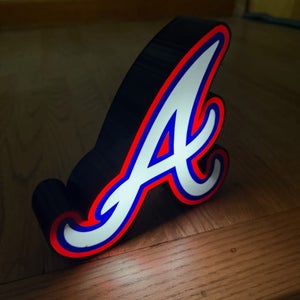 Custom Light Box LED Personalized Logo Name Desk Sign USB 3D Printed