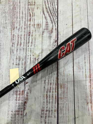 2021 Marucci CAT Alloy Bat USABat Certified (-11) Alloy 16 oz 27" (Used)