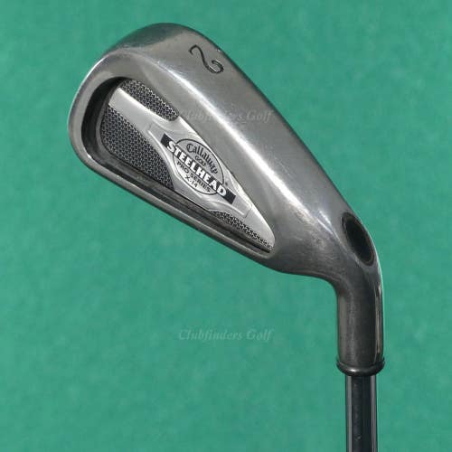 Callaway Steelhead X-14 Pro Series Single 2 Iron Factory CW Rifle Steel Stiff