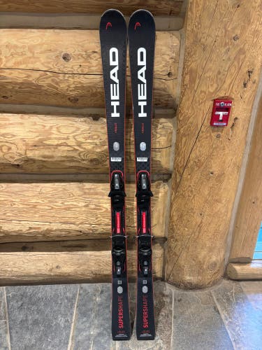 2026 Head Supershape E-rally Skis With Integrated Tyrolia Protector 11 bindings 170cm