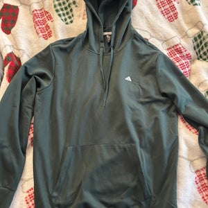Green Women's Large Adidas Sweatshirt (New)