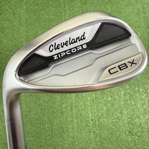 Cleveland CBX Zipcore Satin 56 12 Sand Wedge Dynamic Gold Tour Issue Left Handed