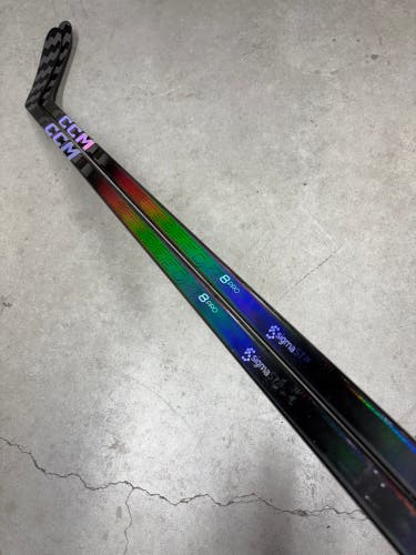 2 PACK 40 Flex P28+1/4 JR CCM Jetspeed FT8 Pro Right Hand Hockey Stick Pro Stock (New)