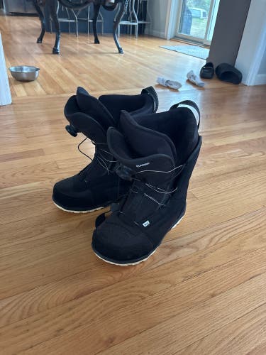 Men's Size M 10.5 (W 11.5) HEAD Classic BOA Snowboard Boots All Mountain (Used)