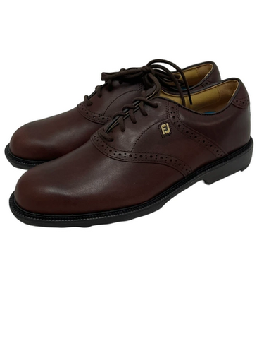 Used Foot Joy CLUB PROFESSIONAL Mens Golf Shoes Brown Senior 8 11692-S000149963