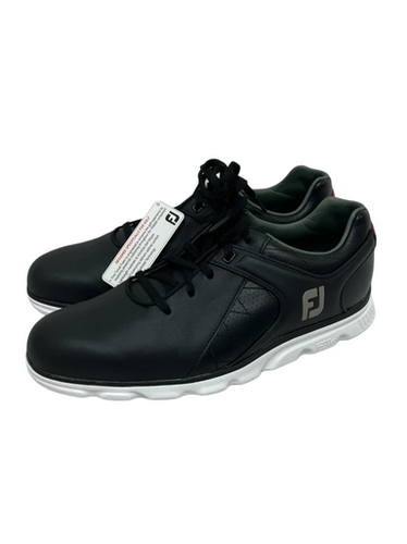 Used Foot Joy PRO SL Mens Golf Shoes Black Senior 8 11692-S000149964