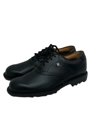Used Foot Joy CLUB PROFESSIONAL Mens Golf Shoes Black Senior 8 11692-S000149962