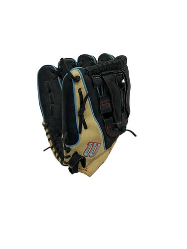 Used Wilson A450 BB/SB Glove LH Throw Black 11" 11692-S000149973