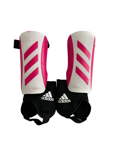 Used Adidas TIRO Soccer Shin Guards Junior Pink Junior 11692-S000150020